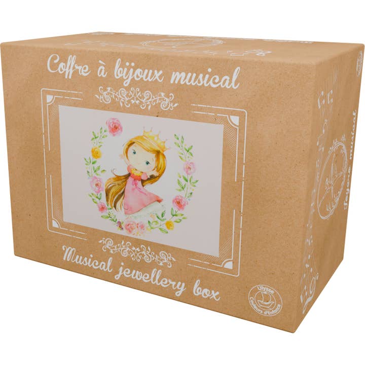 Ulysse Couleurs d'Enfance - Vendita all'ingrosso Portagioie/organizer per gioielli - Bambini - COFANETTO MUSICALE LITTLE PRINCESS5