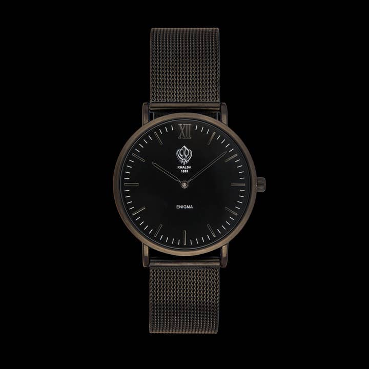 Khalsa 1699 watches – Großhandel Armbanduhr – Herren – Stealth Black Enigma3