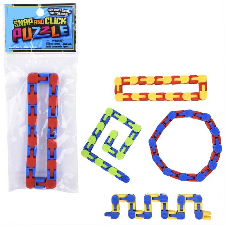 Pagdee Kids Juniors - Wholesale Puzzle - Kids - Holiday Décor Snap and Click Sensory Puzzles Kids Toy