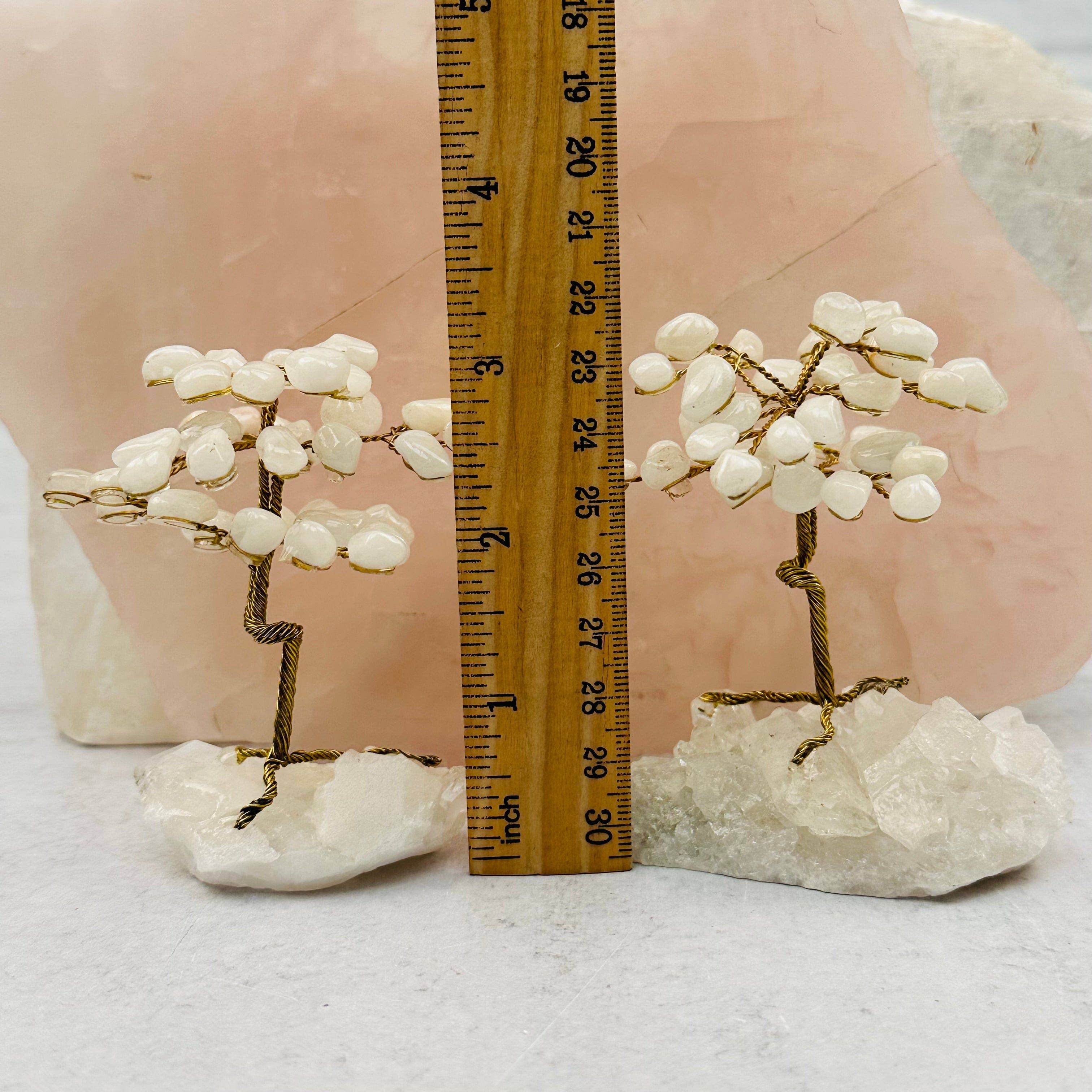 Rock Paradise - Wholesale Spiritual Stone/Crystal - Gemstone Tree on Crystal Quartz Cluster Base6