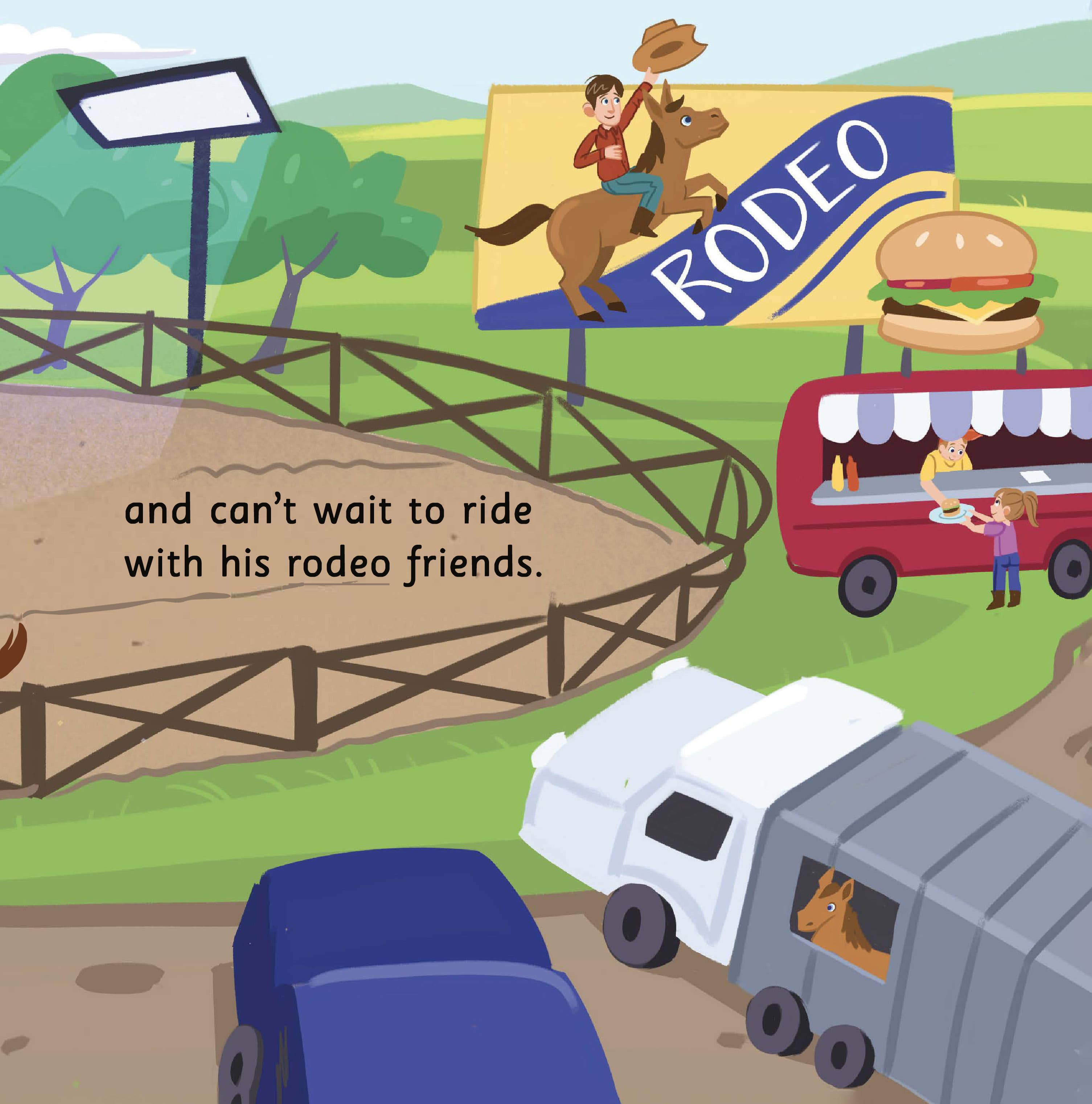 Buckaroo Beau Books - Wholesale Early Reader Book (6-8) - Buckaroo Beau Goes to the Rodeo5