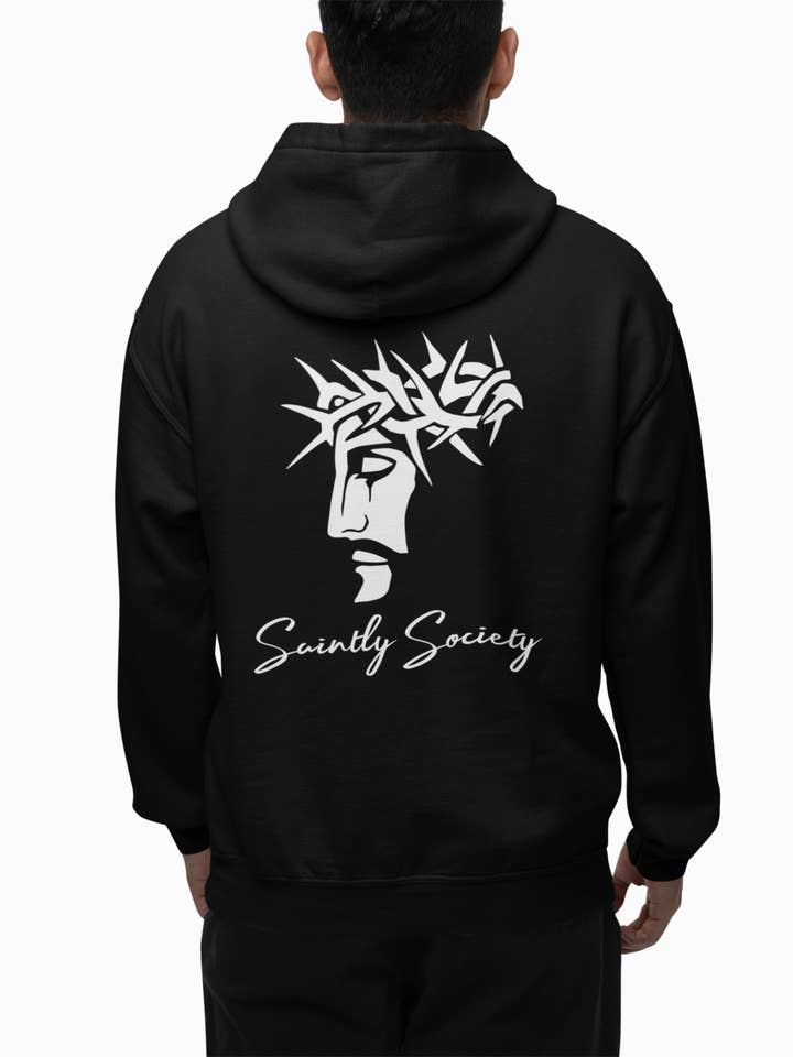 Crown of Thorns Hoodie for wholesale by Saintly Society