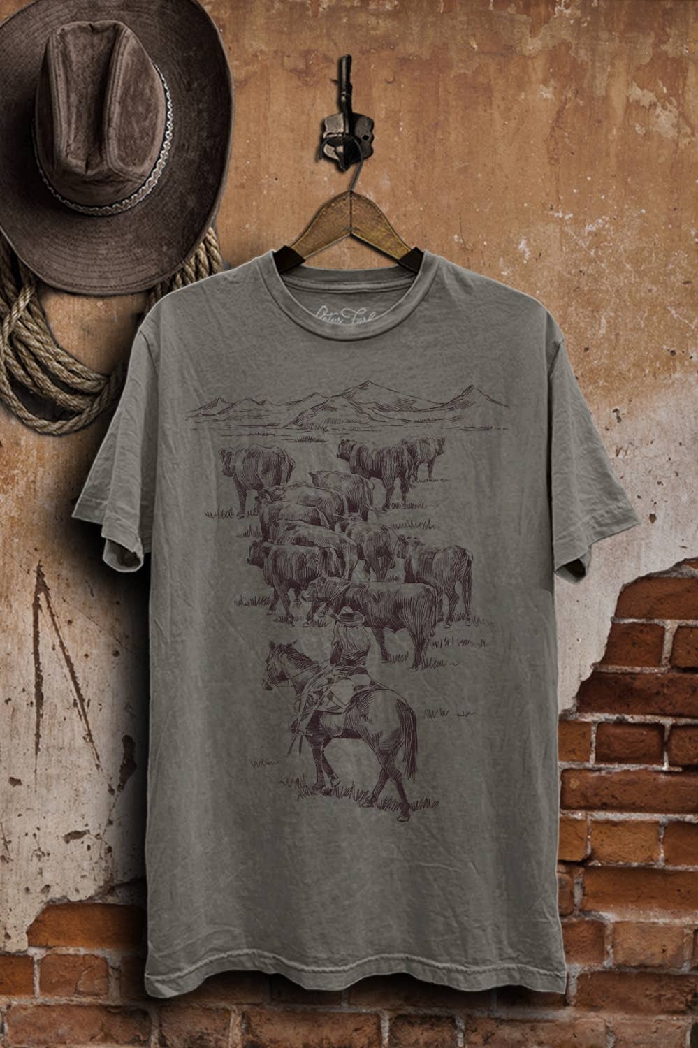 Lotus Fashion Collection - Wholesale T-Shirt (Graphic) - Women's - Ranch Life Graphic Top5