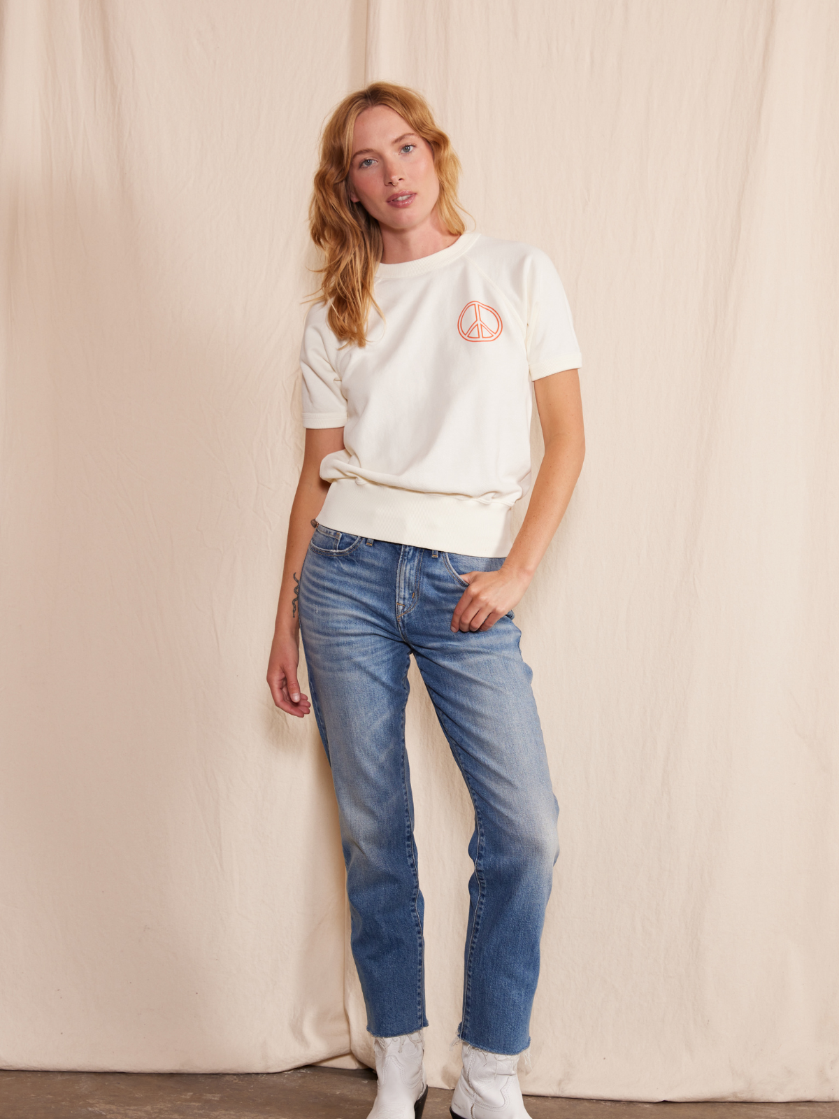 People Of Leisure - Wholesale Screen Printed T-Shirt - Women's - Janis Joplin NYC Raglan3