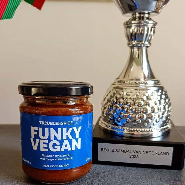 Trouble and Spice B.V. - Wholesale Hot Sauce - Funky Vegan - Malaysian Sambal