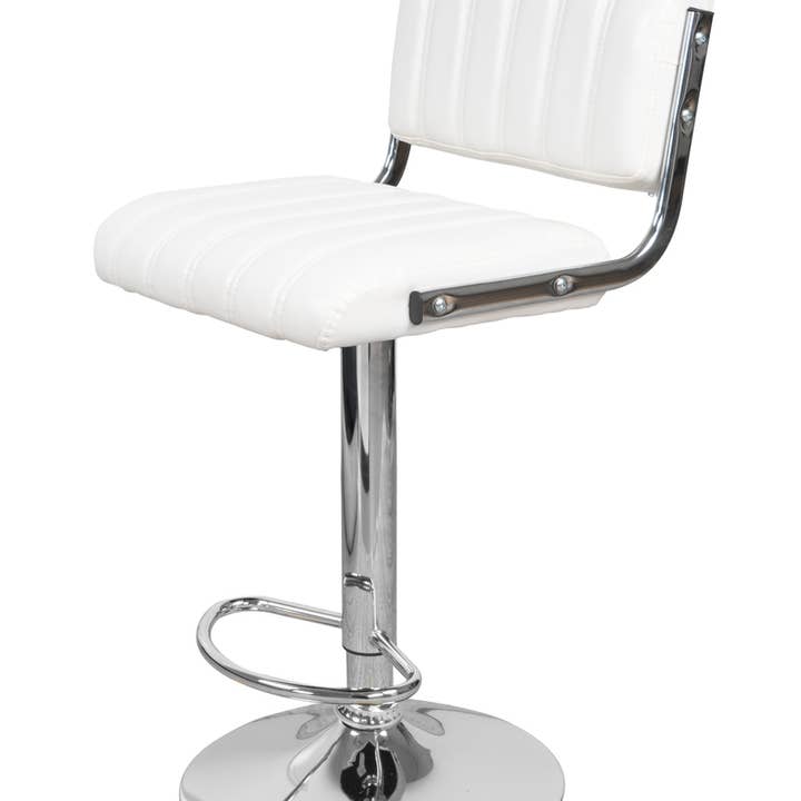 Midnight 725 Bar Stol Set om 2 Vit för wholesale av Kayoom Teppiche