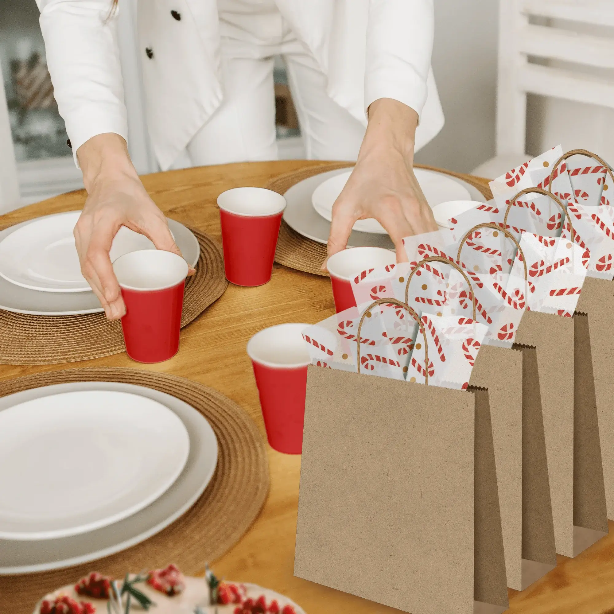 Eleven Fashion – wholesale Tissue paper – Candy Cane Designer Printed Tissue Paper6