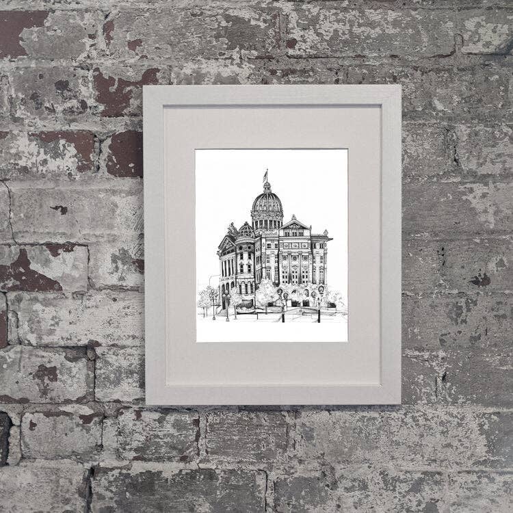 KLoRebel Art Co. - Wholesale Art Print - Westmoreland Courthouse, Greensburg PA | Art Print1