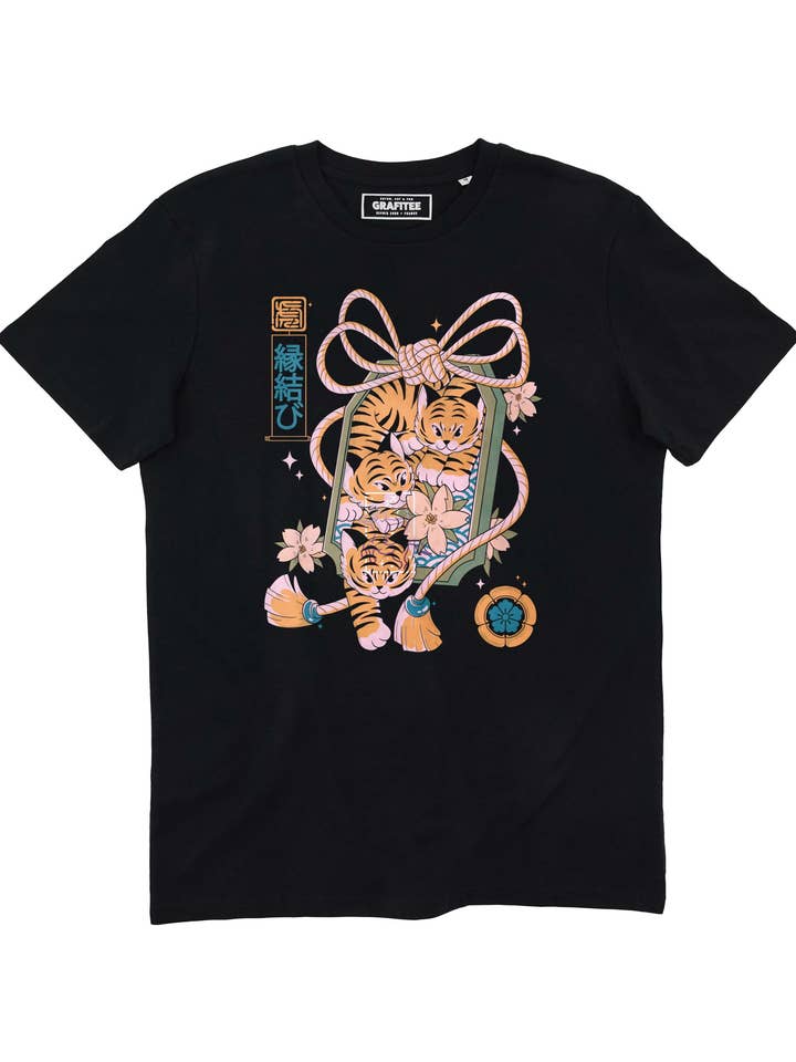 Omamori Tiger T-shirt - Lucky Animal T-Shirt for wholesale by Grafitee