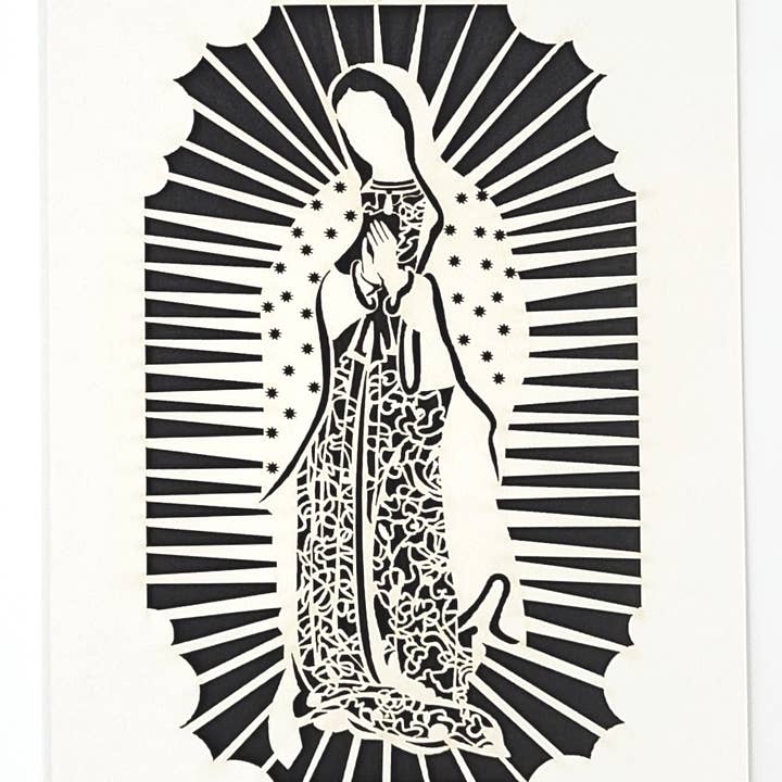 two hermanas - Wholesale Everyday Greeting Card - Virgen de Guadalupe6