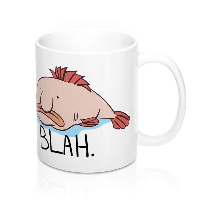 Sharptooth Snail – wholesale Coffee mug – Blobfish BLAH Mug 11oz
