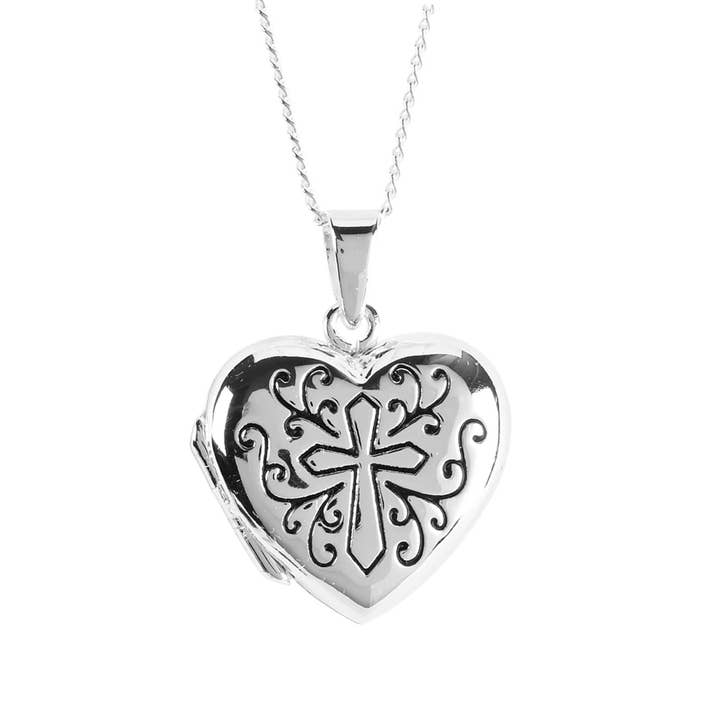 Dicksons - Wholesale Locket Necklace - Necklace Missing You Heart Locket  21L1