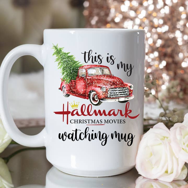 This Is My Hallmark Christmas Movies Watching Mug for wholesale by Knotty Nest