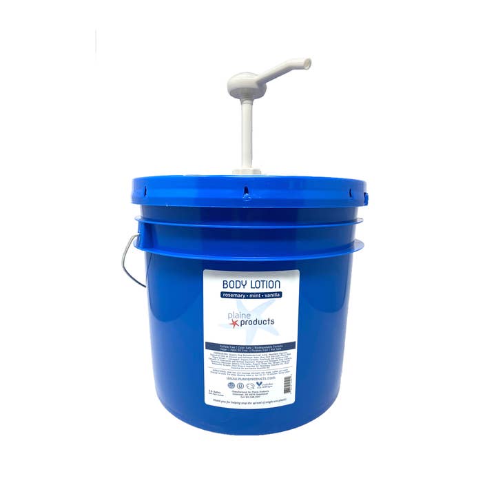 Plaine Products - Wholesale Body Cream/Lotion - Reusable 3.5 Gallon Bulk Body Lotion (pump not included)