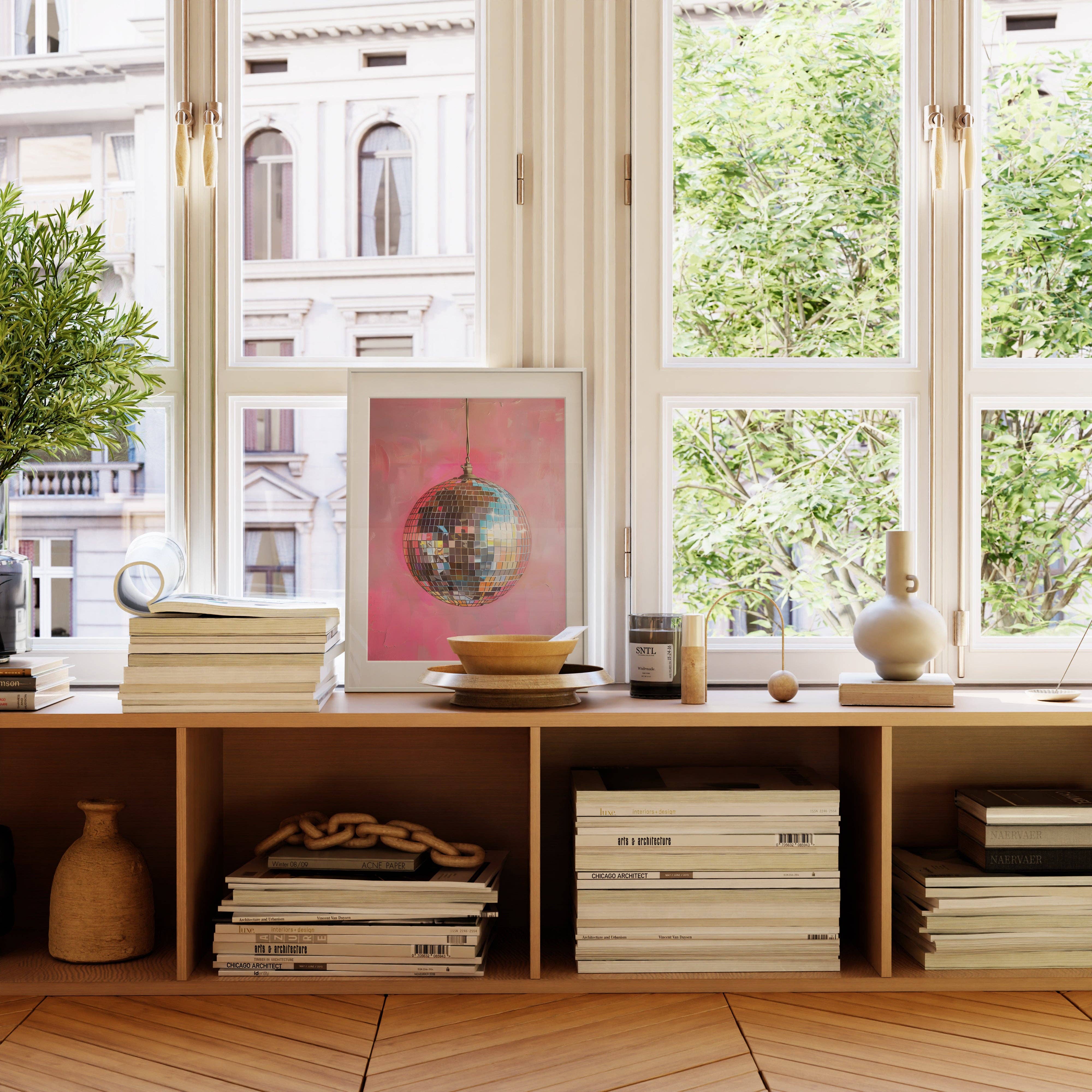 Haus and Hues - Wholesale Art Print - Disco Ball3