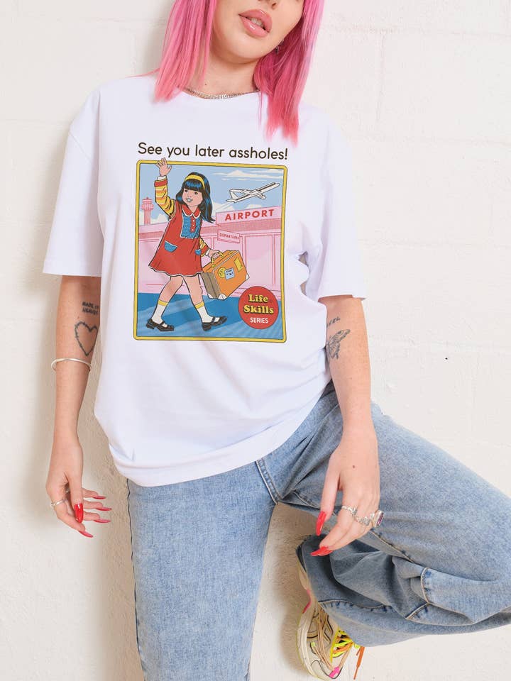 Threadheads - Vendita all'ingrosso Maglietta serigrafata - Donna - Maglietta See You Later Assholes0