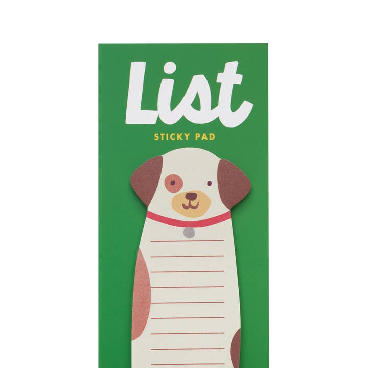 Girl of All Work - Wholesale Notepad - Dog List Pad
