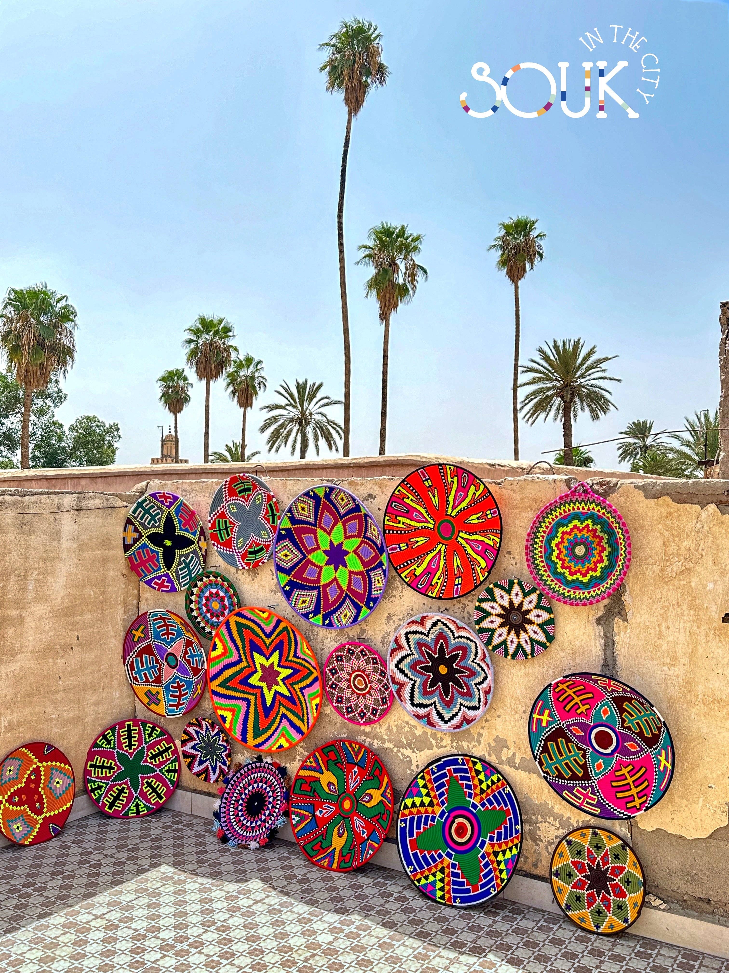 SOUK in the CITY - Wholesale Decorative Plate/Dish/Bowl - Berber PLATES S4