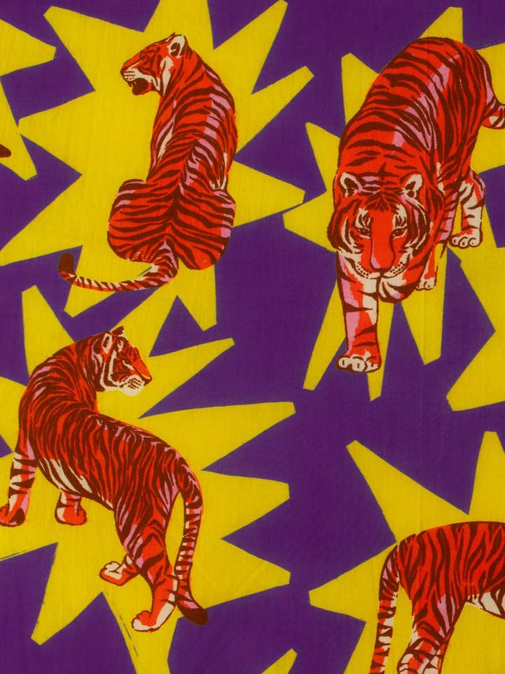 Jenny Flutter Sleeve Mini Dress - Tiger Print - final sale - final sale for wholesale by Briton Court