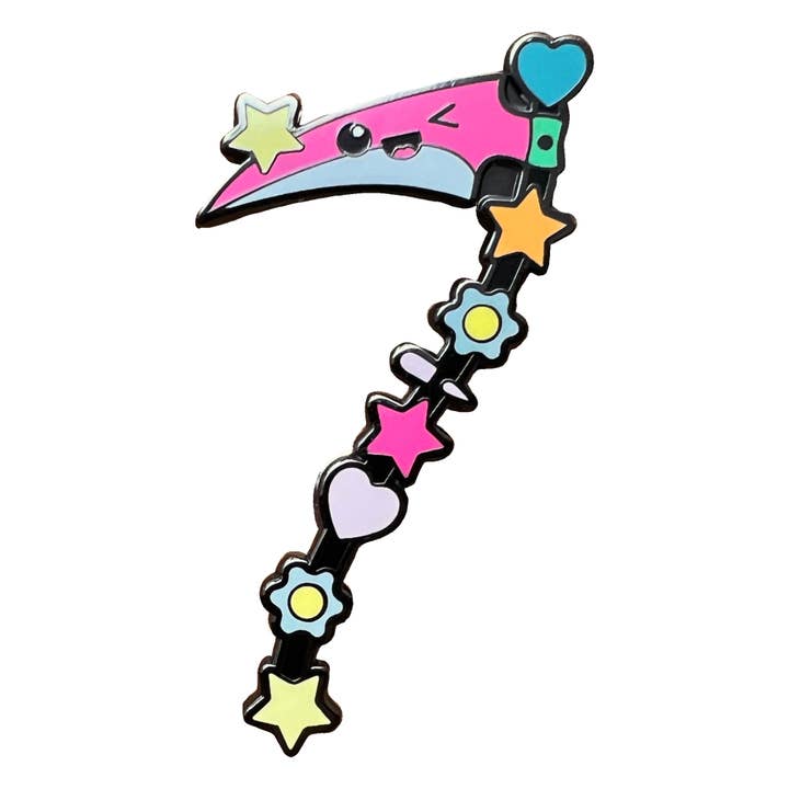 Kawaii Scythe Pin for wholesale by Inner Decay