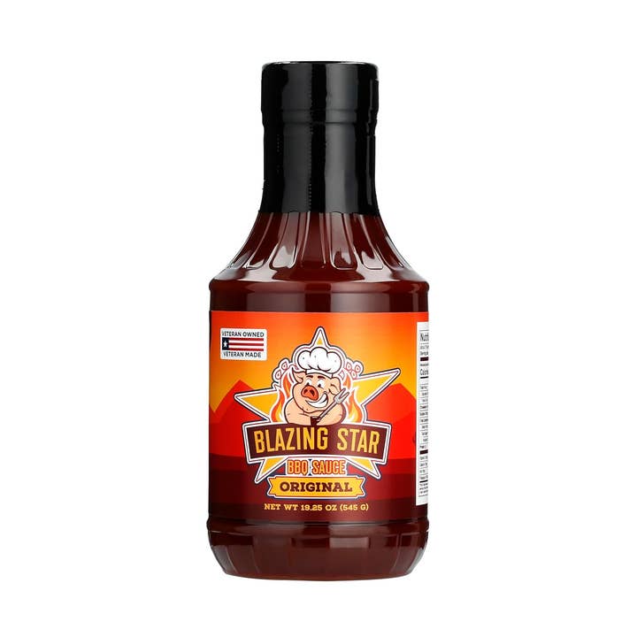 Blazing Star Original BBQ Sauce for wholesale by Blazing Star BBQ