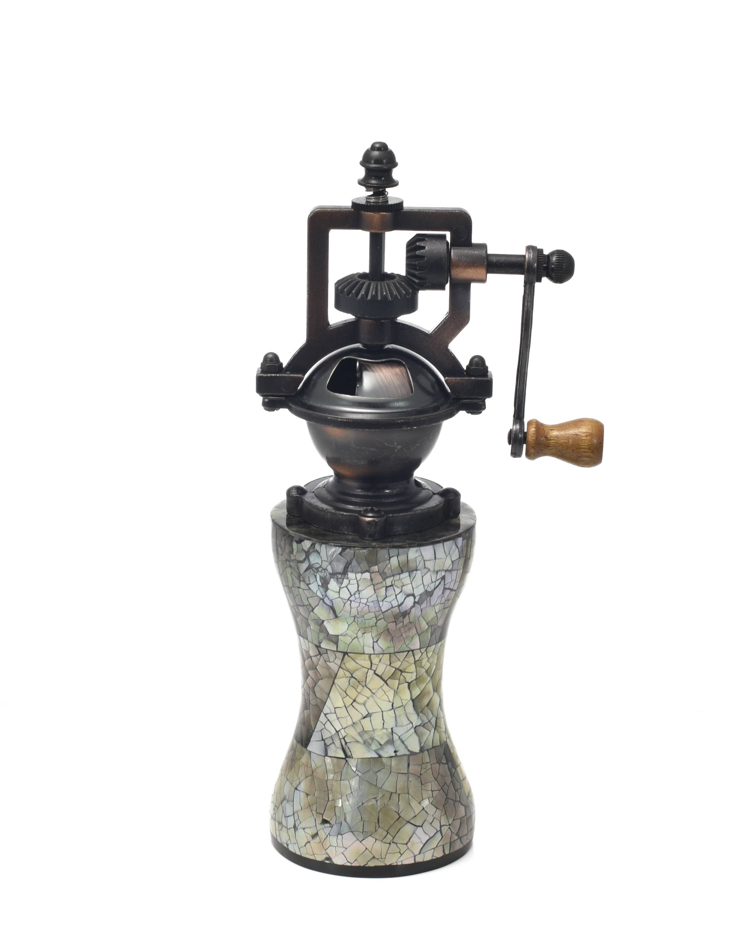 Baroy - Wholesale Pepper Mill - Salt Pepper Mill Grinders Shakers - Seashell Lamination1