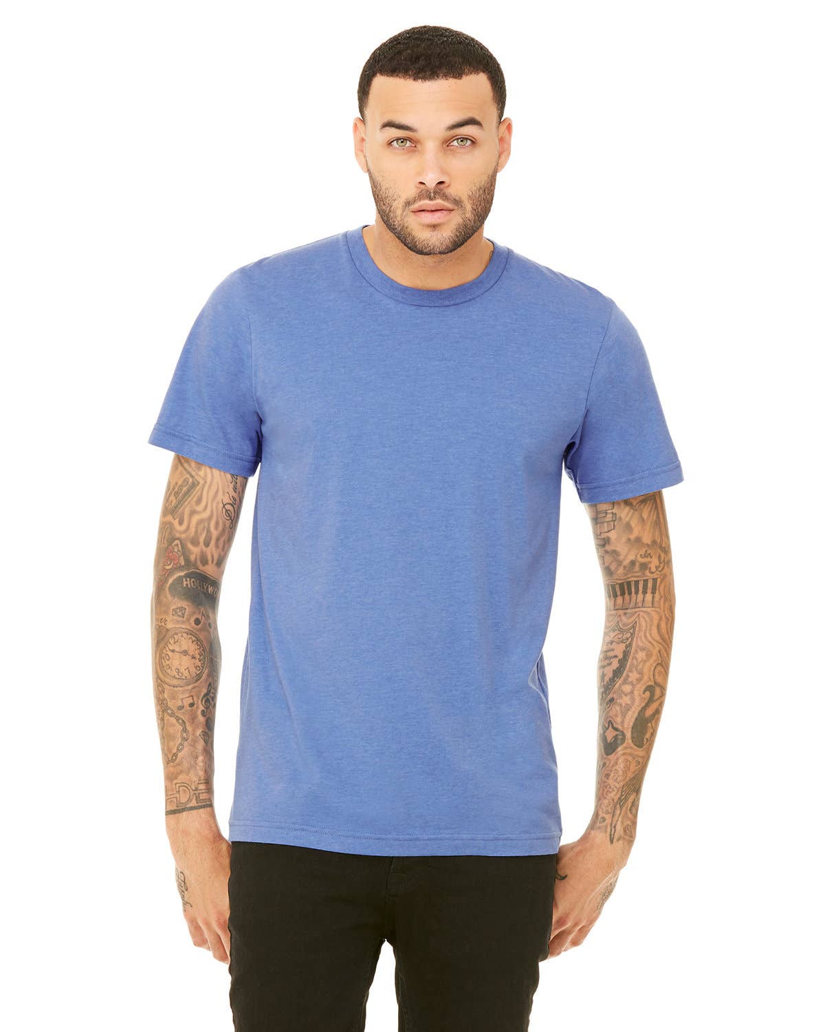 Total Apparel - Wholesale T-Shirt - Men's - Bella + Canvas Unisex Heather Blank CVC T-Shirt | 3001CVC22