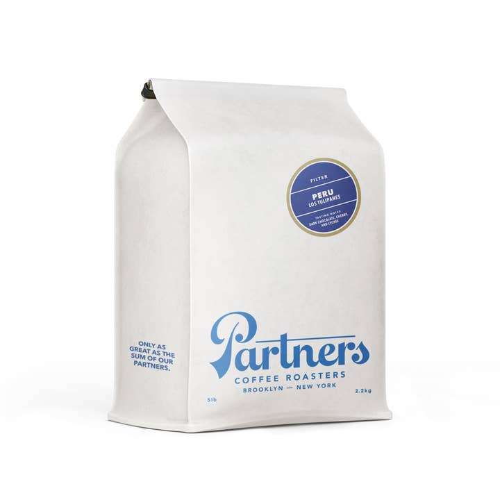Peru Los Tulipanes (Single Origin) - 5lb Whole Bean for wholesale by Partners Coffee Roasters