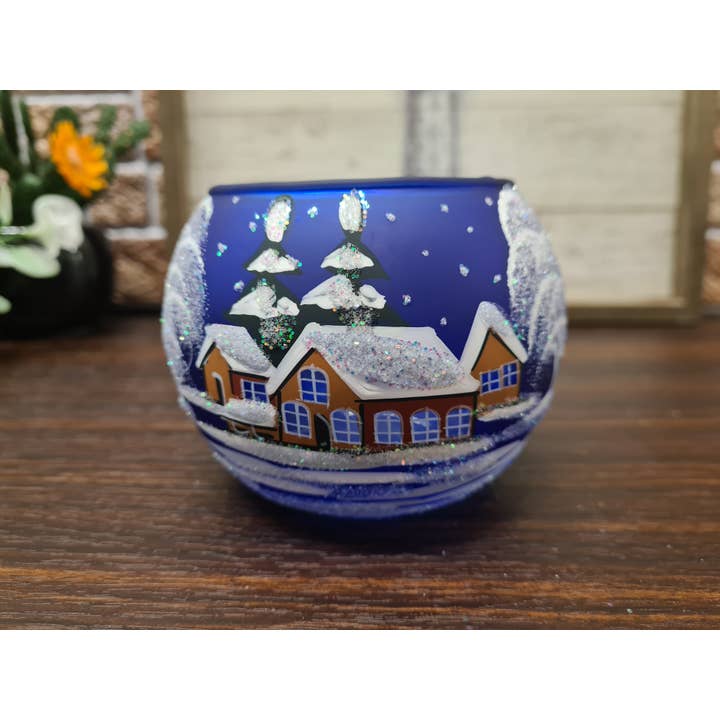 Glass by Iness - Wholesale Candle Holder - Dual Candle Holder - Centerpiece Style7