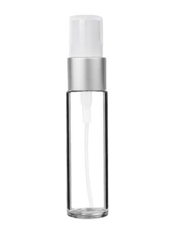 Best Bottles - Wholesale Spray Bottle - Cylinder Clear Glass Bottle with Sprayer-9ml(Multiple Trims)11