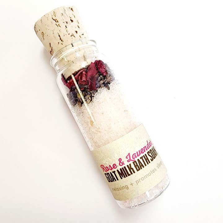 Naked Goat Farm Ltd. – wholesale Bath soak/milk – Goat Milk Bath Soak Vial