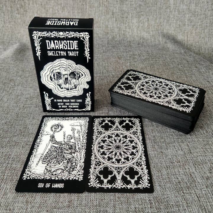 Da Brigh Tarot - Wholesale Tarotkaarten - Darkside Skeleton tarotkaarten deck5