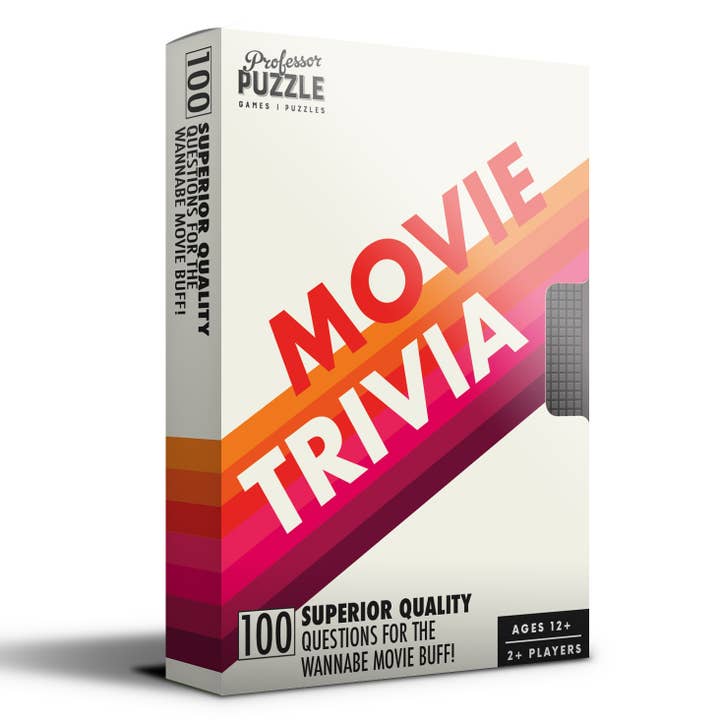Mini Movie Trivia for wholesale by Professor Puzzle