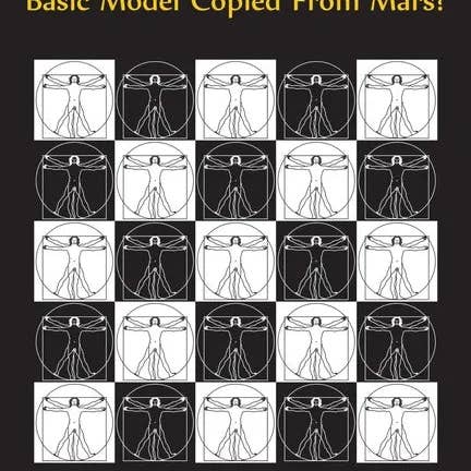 Books by splitShops - Wholesale Human & Cultural Studies - Da Vinci's Vitruvian Man Hides a Pentagram and a Serpent God. Basic Model Copied From Mars? - Paperback
