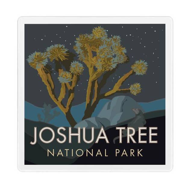 Joshua Tree N.P, California - Coaster for wholesale by Travel Posters by M&W Design Co.