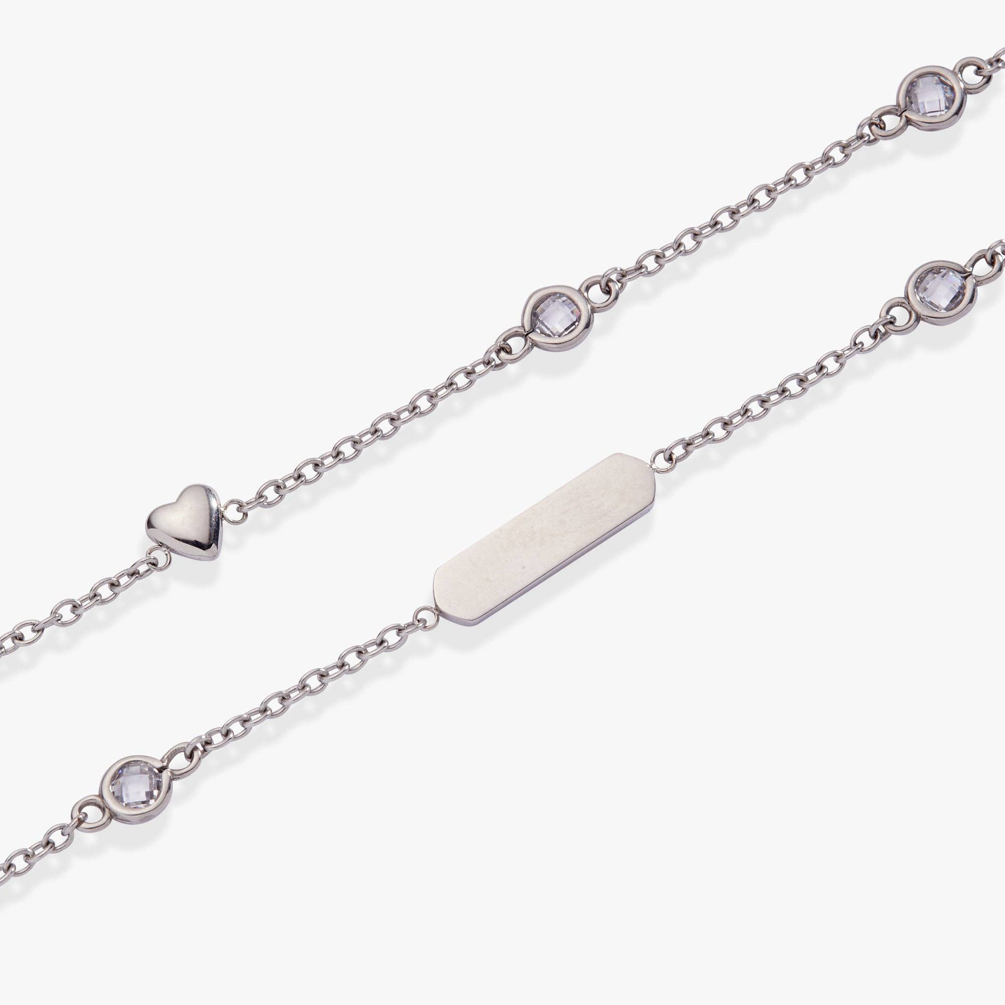 Alex and Ani - Wholesale Link & Chain Bracelet - Heart Chain Double Strand Bracelet3