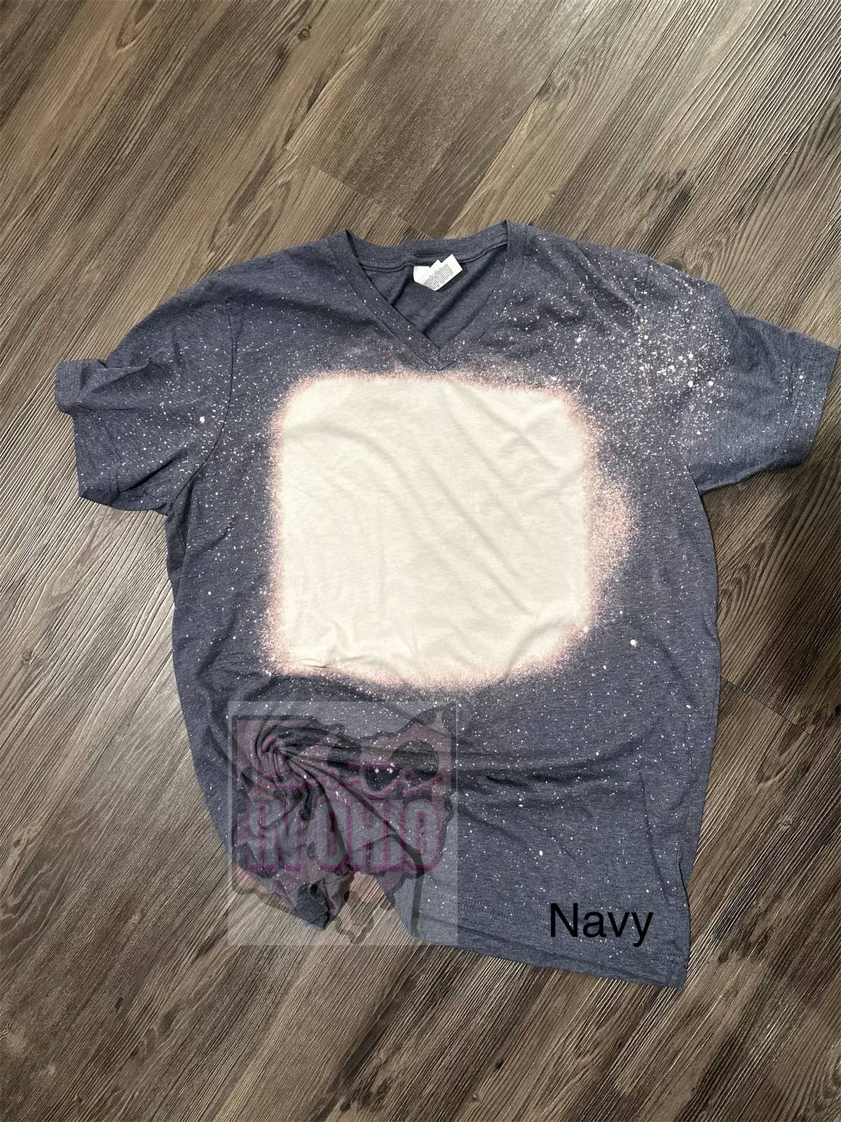 Roots.In.Ohio - Wholesale T-Shirt - Women's - Blank bleached v neck shirt6