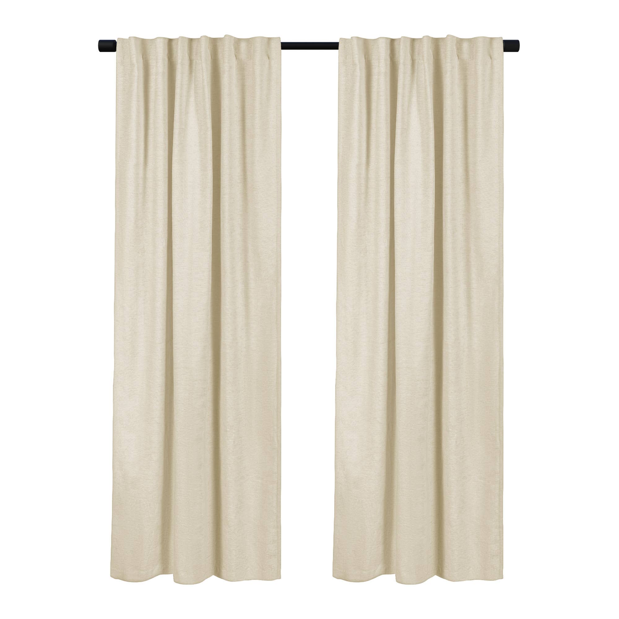Awesome Home - Wholesale Curtain - Chenille Room Darkening Back Tab Curtain, 1 Panel, 52"x96"34