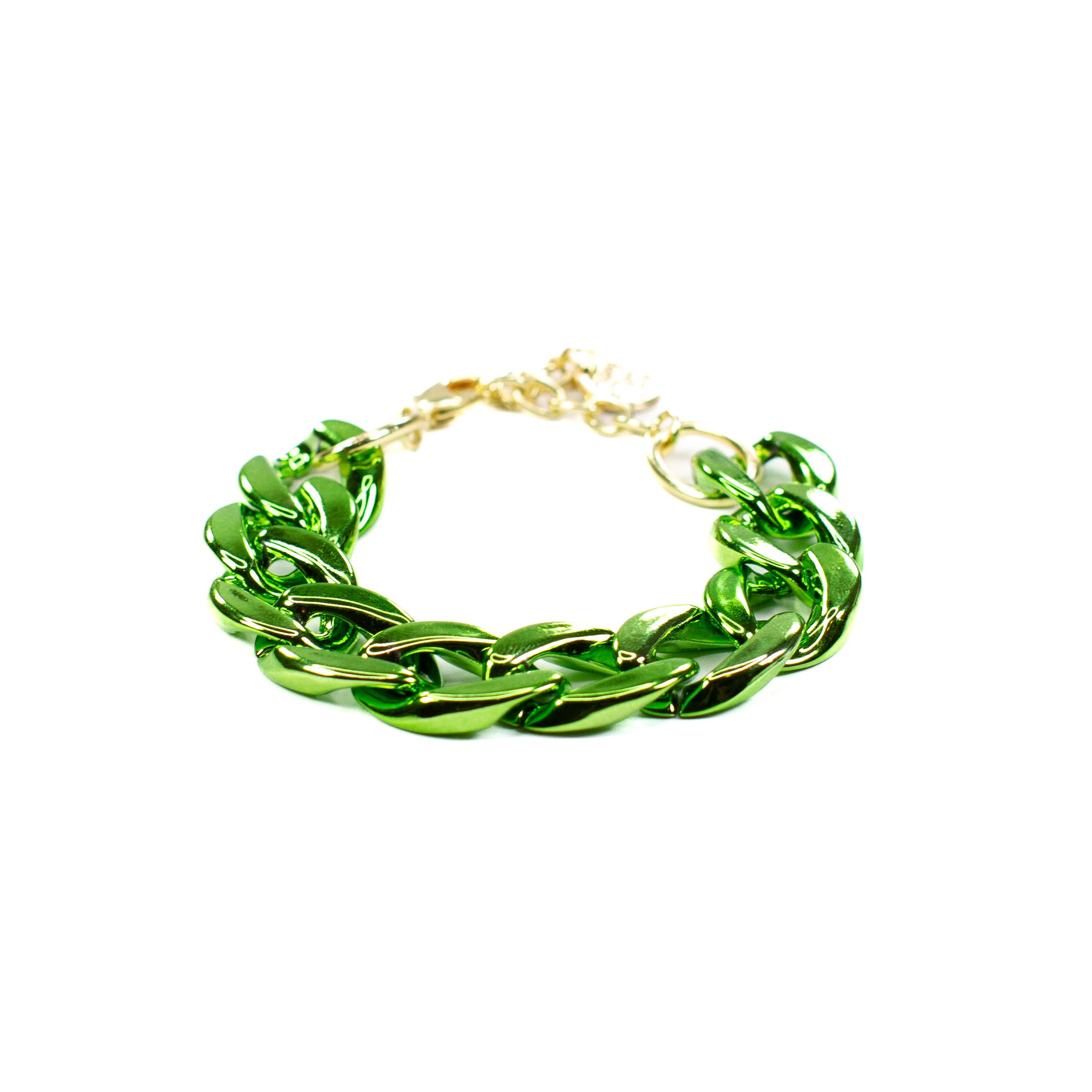 Savvy Bling - Wholesale Link & Chain Bracelet - All Chunky Acrylic Chain Link Bracelet69