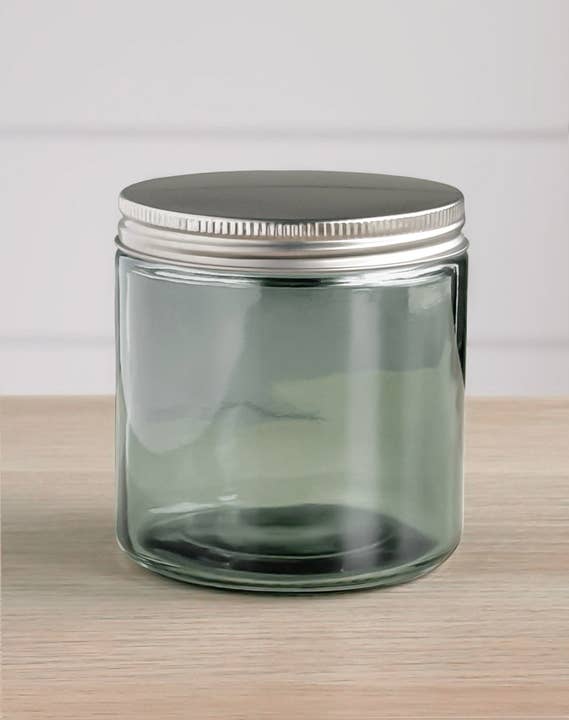 Mixie Market - Wholesale Jar - Sage 16 oz. Mixie Jars | 6 pk3