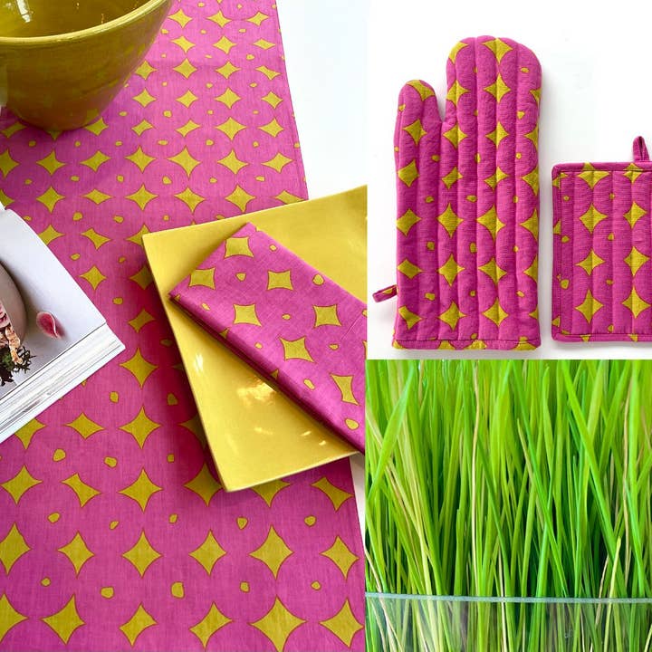 See Design - Wholesale Oven Mitt/Pot Holder - Oven Mitt & Potholder Set6