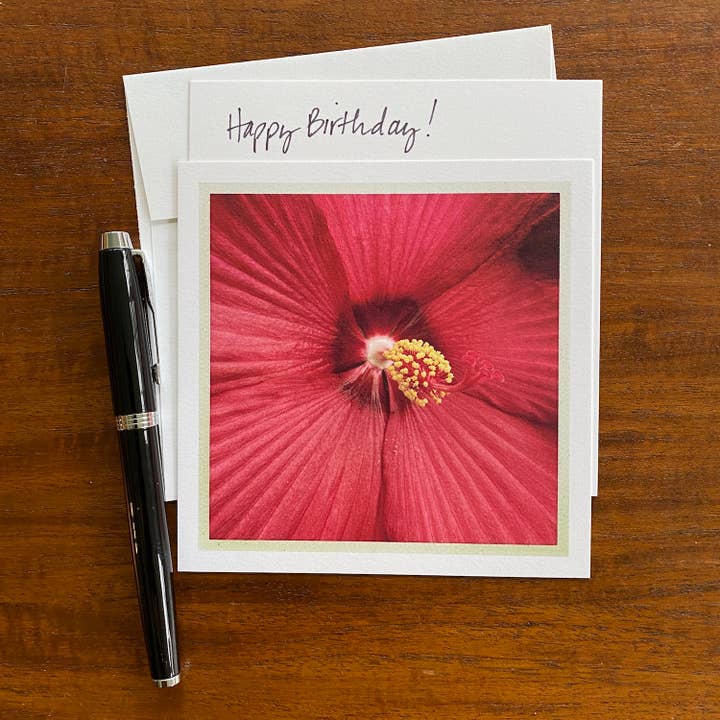 Hibiscus for wholesale by Whispered Light Greeting Cards