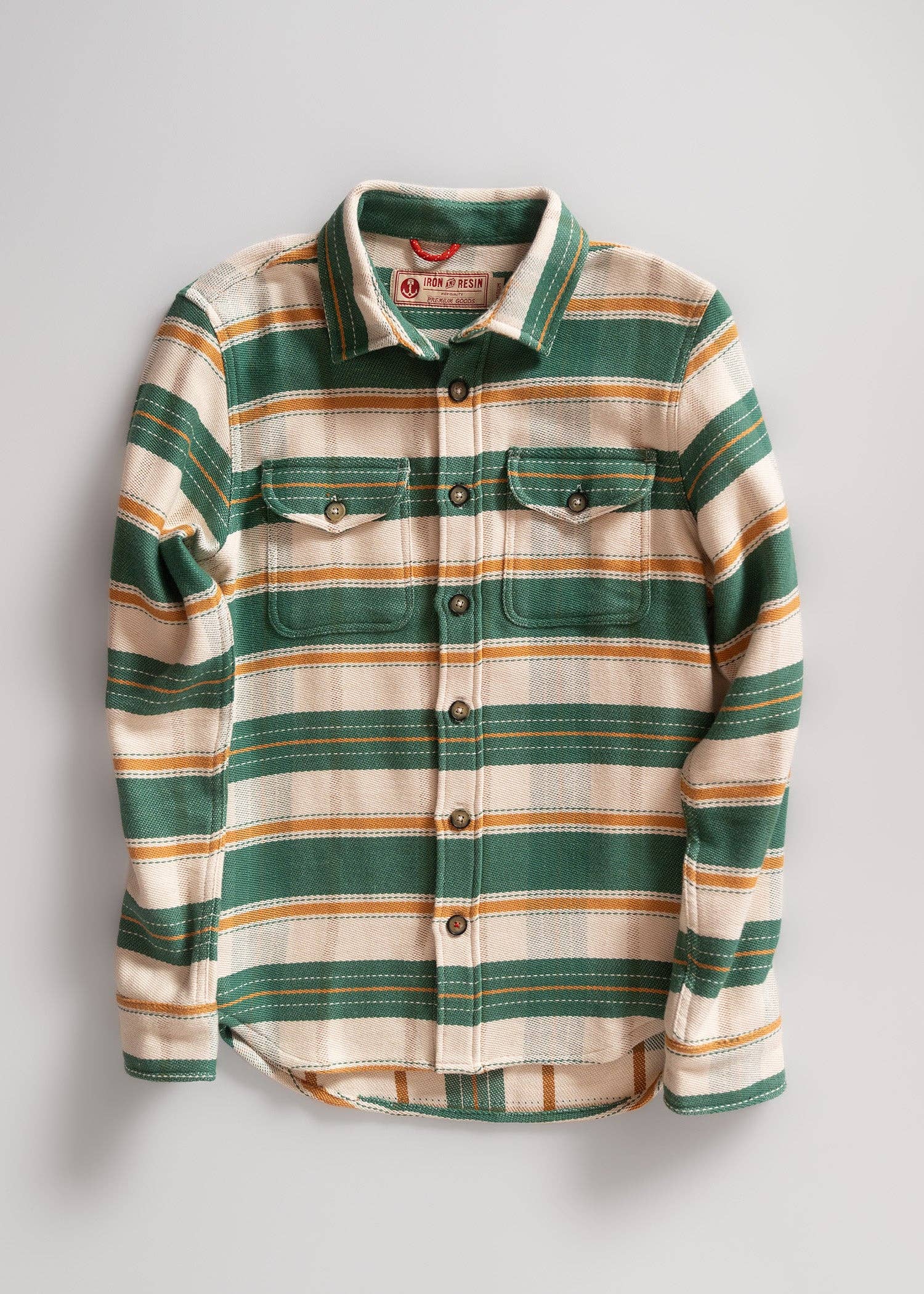 Iron & Resin - Wholesale Button Down Shirt - Men's - Lotus Shirt1