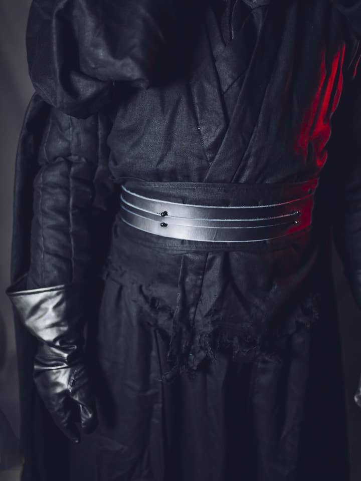 Outcast Props - Vente Déguisement – unisexe - Ceinture en cuir Dark Nihilus, Star Wars Cosplay