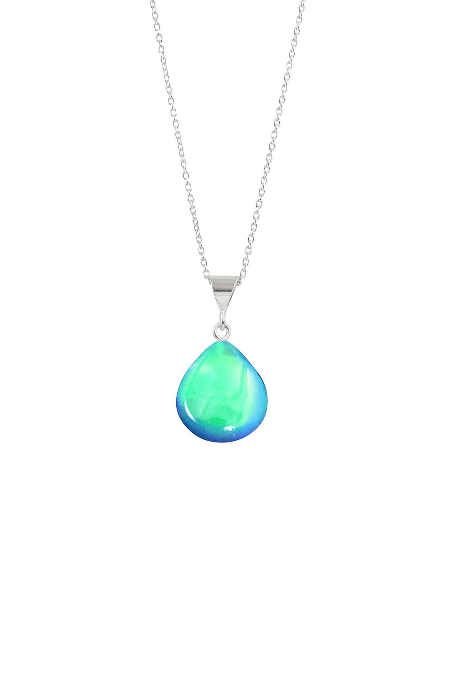 LeightWorks - Wholesale Pendant/Charm Necklace - X-Small Drop Pendant Sterling Silver CrystalJewelry Necklace1
