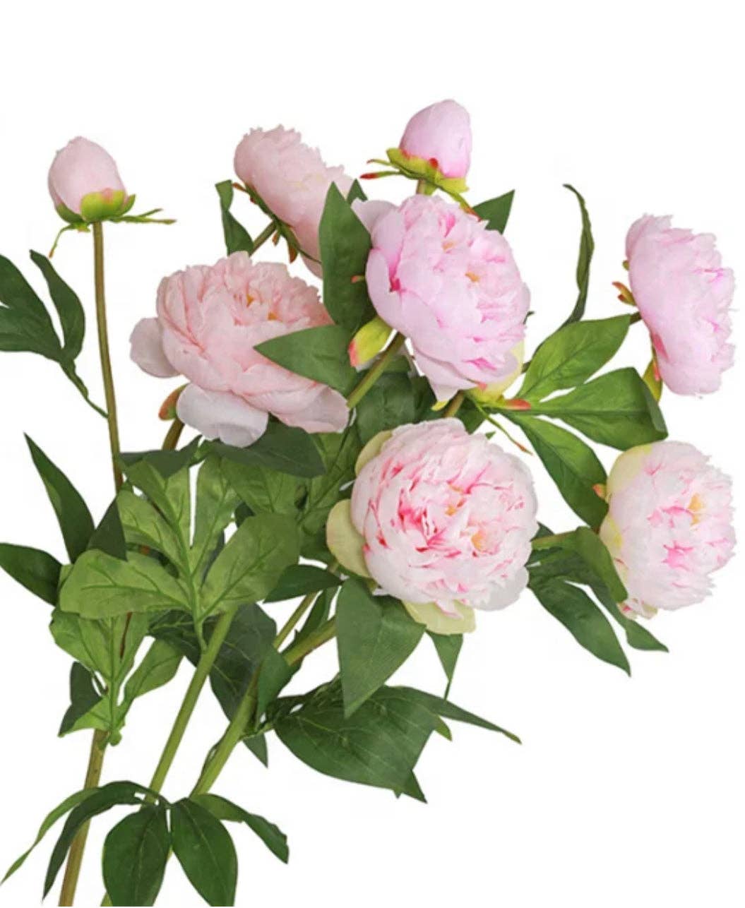 Journey Decor - Wholesale Artificial Flowers - REALISTIC ARTIFICIAL PEONY - BUNDLE OF 34
