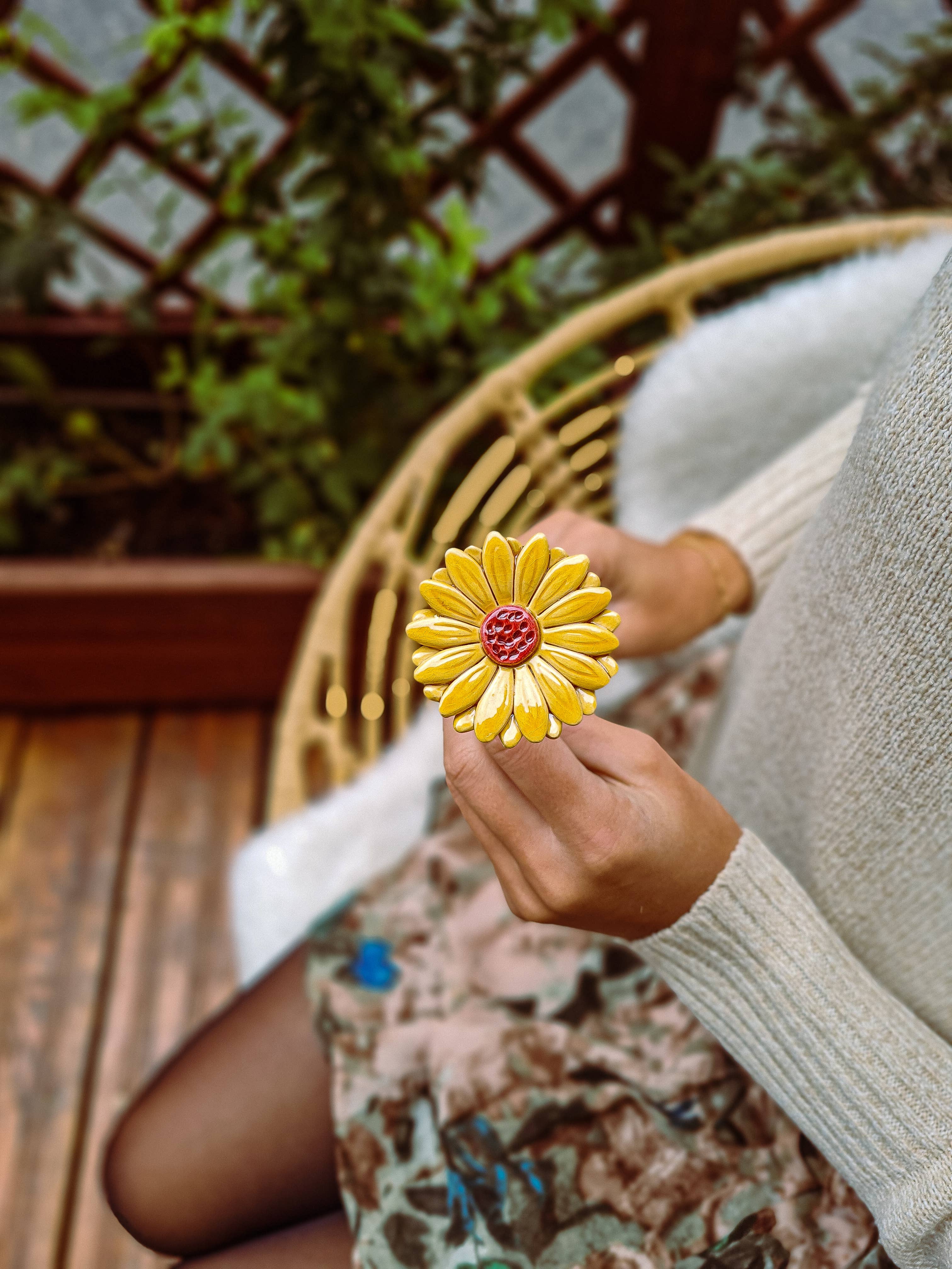 NaturoTheke – wholesale Artificial flowers – Gerbera diameter approx. 5 cm | 39 cm stem31