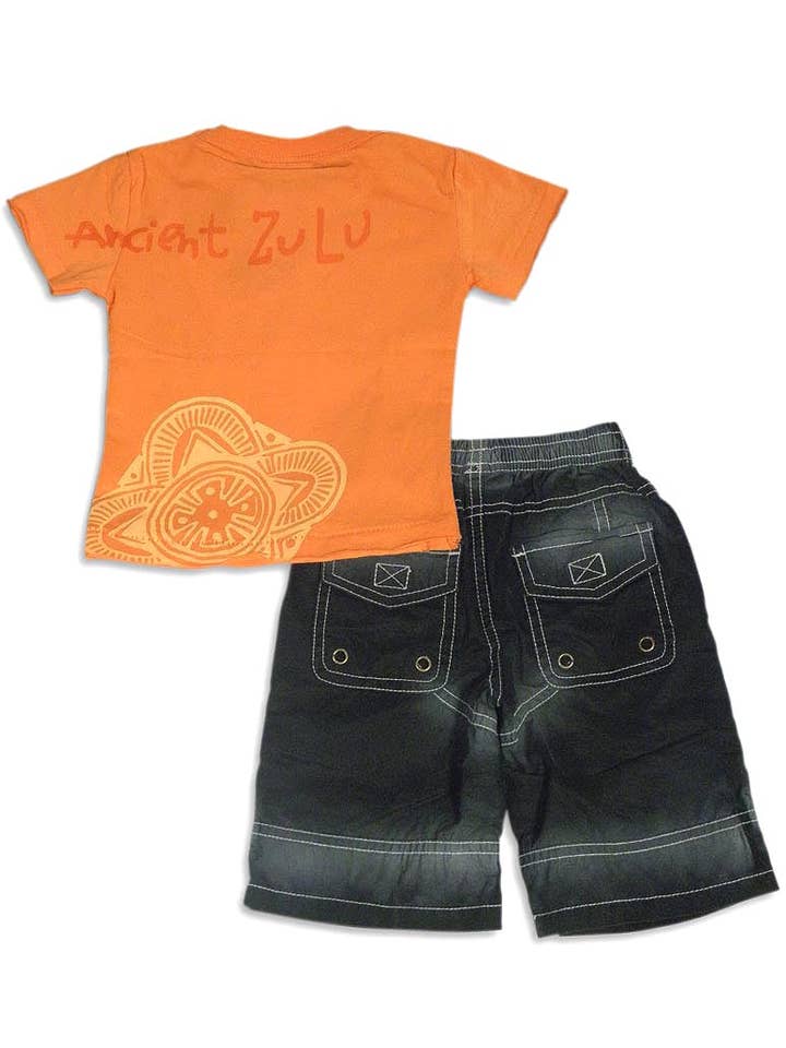 Eastern Off Price - Wholesale Top & Short Set - Kids - Mish Mish Baby Boy Infant Cotton Knit Short Sleeve Short Set3