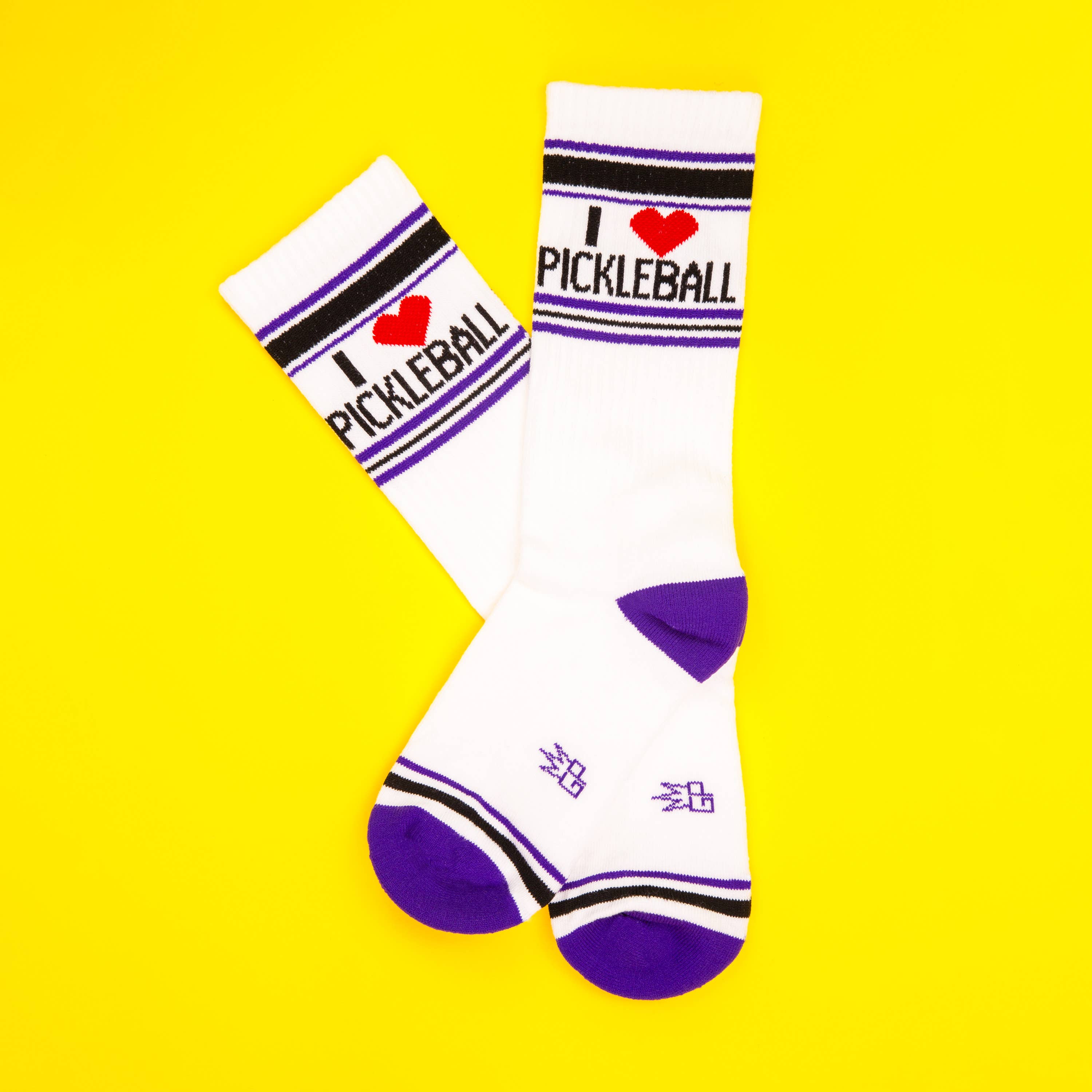 Gumball Poodle – Engroshandel Strømper - Unisex – I ❤️ Pickleball Gym Crew Strømper1