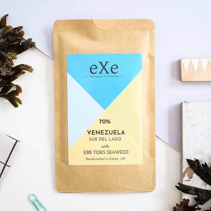 Venezuela Sur del Lago with Seaweed 70% for wholesale by Exe Chocolate